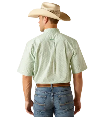 Ariat Men's Dimitri Classic Fit Shirt - Celedon Glass Green - 10051275