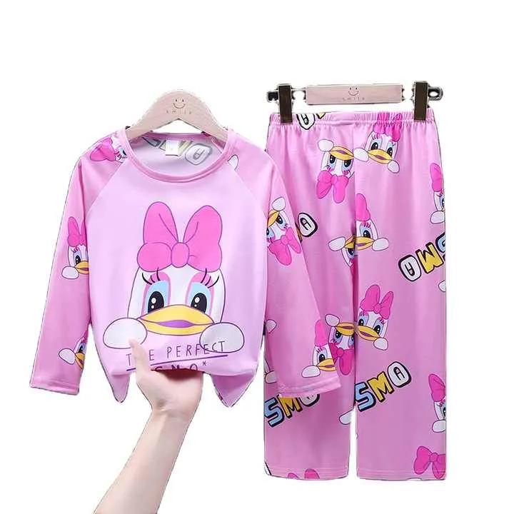 Big Girls Autumn Long Sleeve-طقم بيجامات خريفي