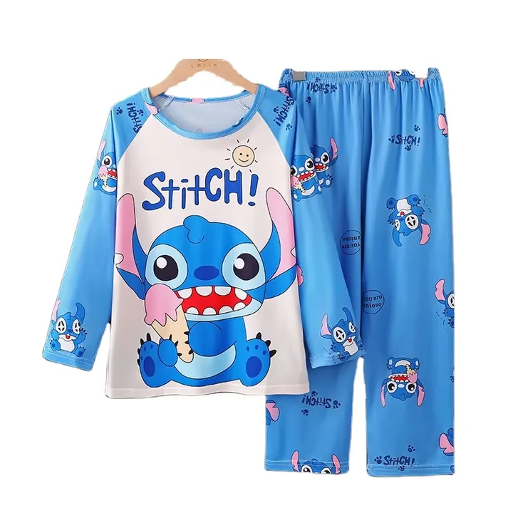 Big Girls Autumn Long Sleeve-طقم بيجامات خريفي