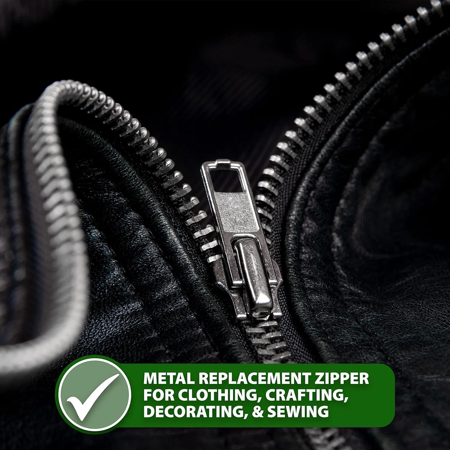 Brown Heavy Duty Zippers - #10 Brown Metal Zippers for Sewing - Gold Zipper Separating Zipper for Jacket Zippers Coat Zipper Upholstery Zippers