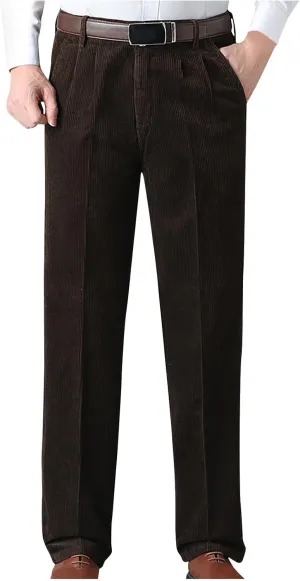 Business Casual Pants for Men Slim Fit Dress Pants Classic Straight Fit Lightweight Regular Fit Work Pants for Men
