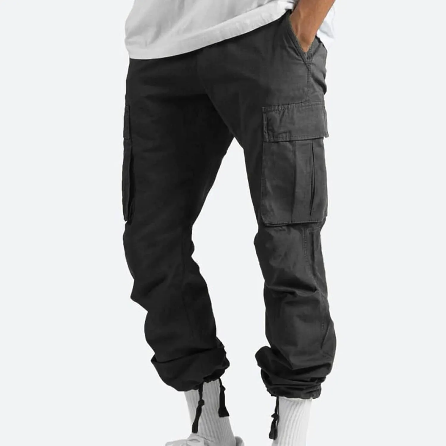 Cargo Pants Men Lightweight Outdoor Hiking Jogger Classic Fit Tactical Pant with Multi Pockets Activewear
