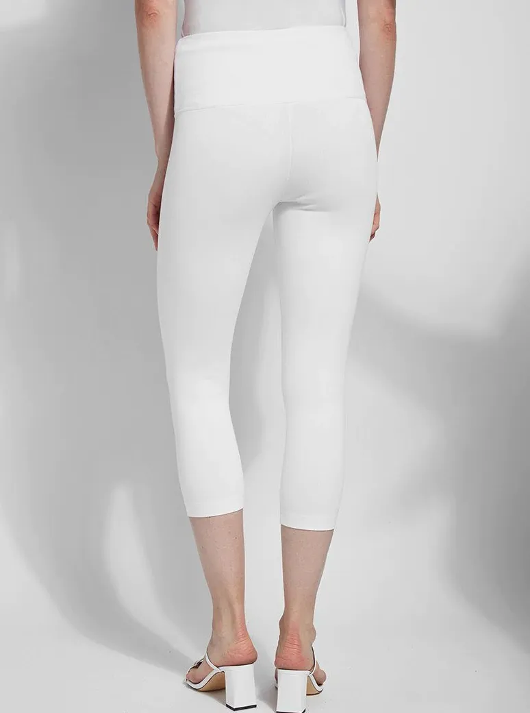 Denim Capri Pants [White-11-6173-M1]