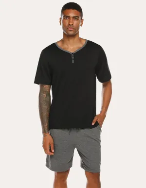 Ekouaer Men Summer Pajamas Set (US Only)