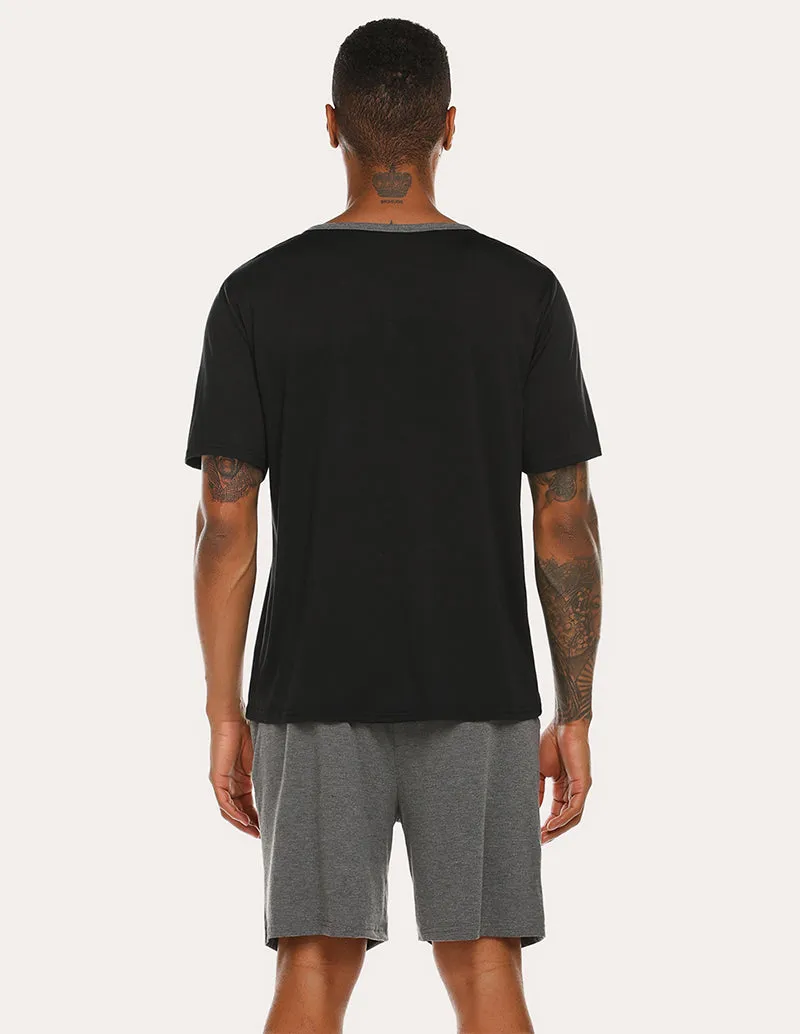 Ekouaer Men Summer Pajamas Set (US Only)