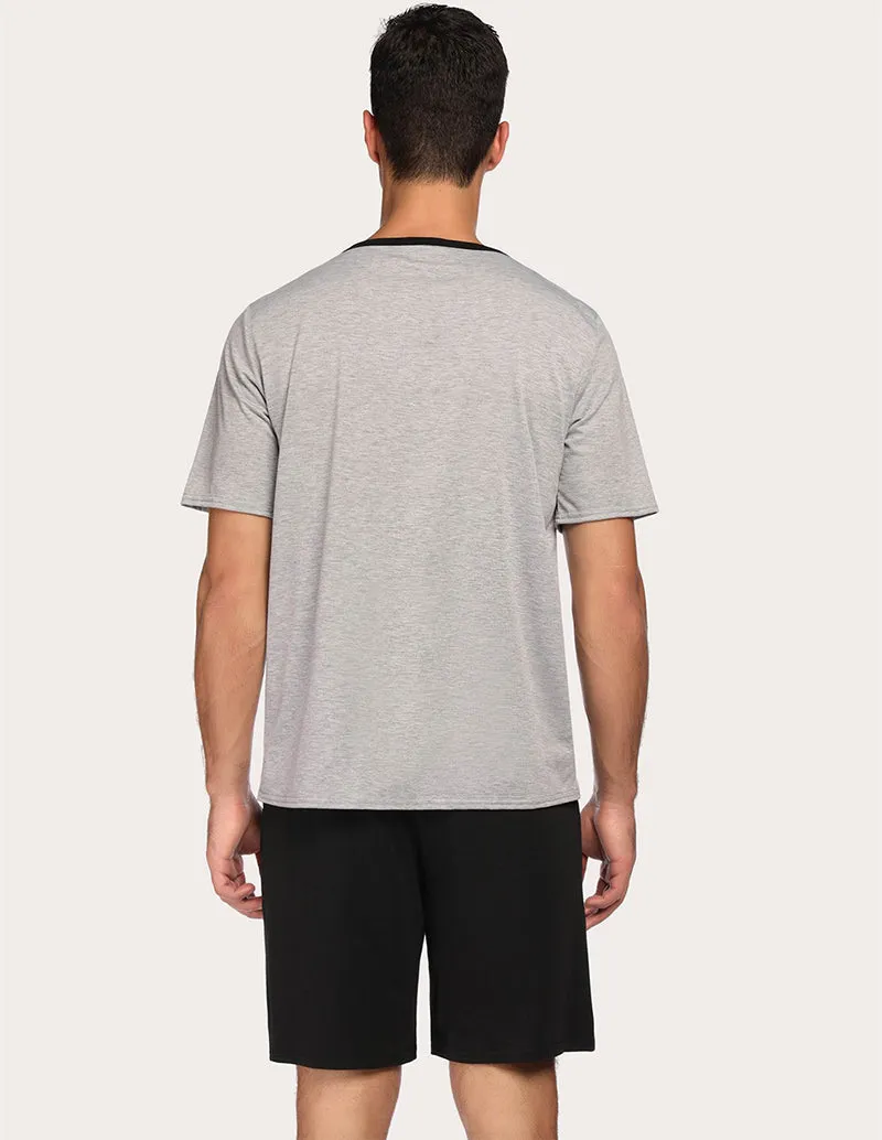Ekouaer Men Summer Pajamas Set (US Only)