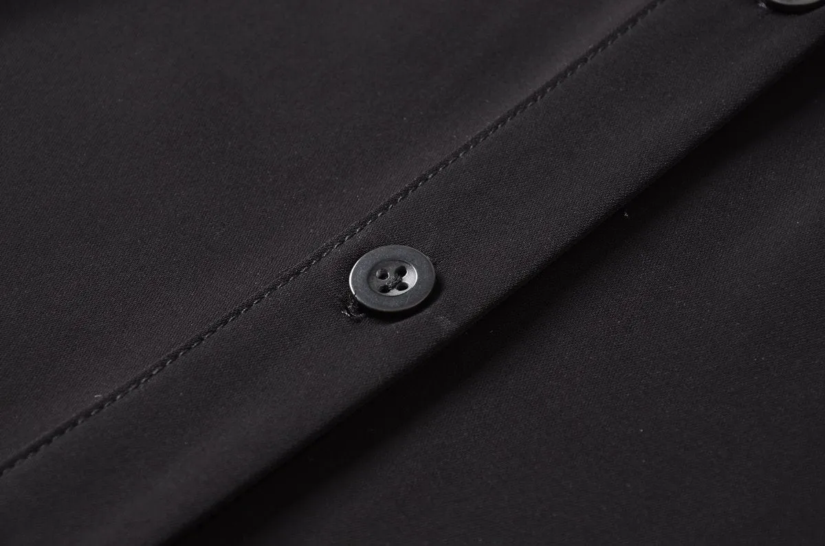 Eren Plus Size Black Shirt Dress
