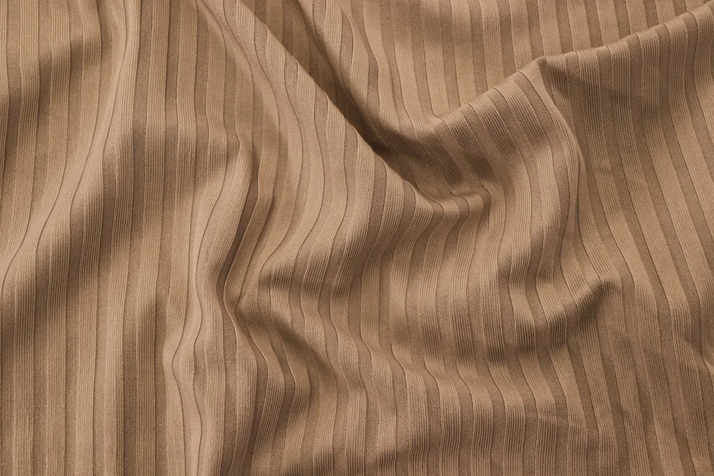 FS714 Plain Jersey Rib Stretch Knit Fabric