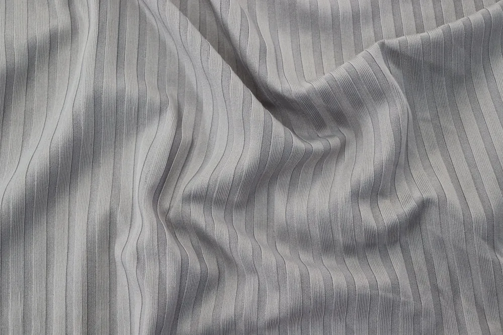 FS714 Plain Jersey Rib Stretch Knit Fabric