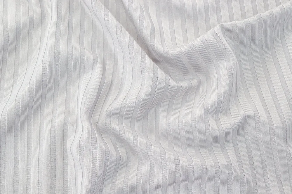 FS714 Plain Jersey Rib Stretch Knit Fabric