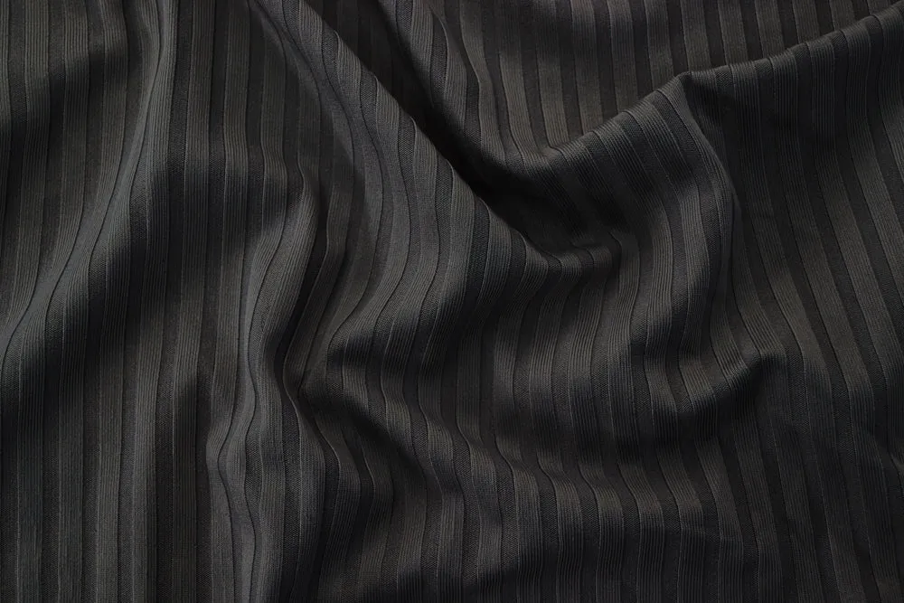 FS714 Plain Jersey Rib Stretch Knit Fabric