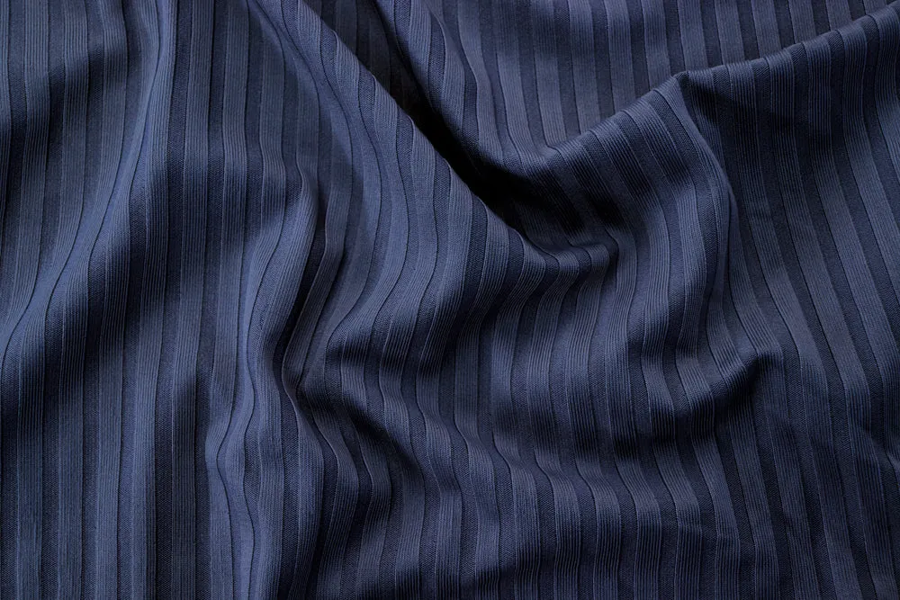 FS714 Plain Jersey Rib Stretch Knit Fabric