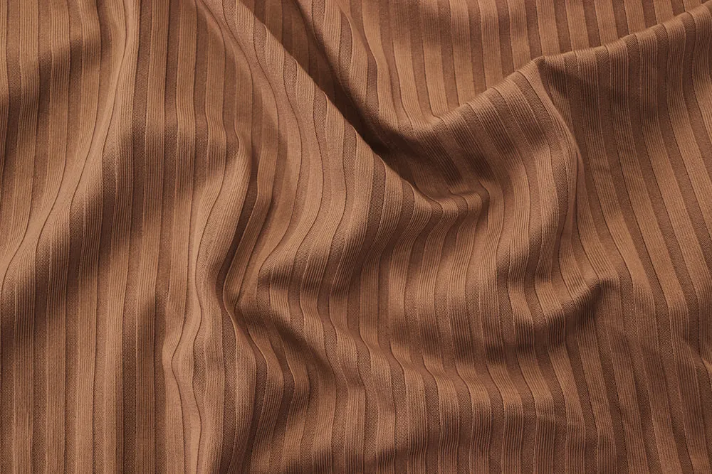 FS714 Plain Jersey Rib Stretch Knit Fabric