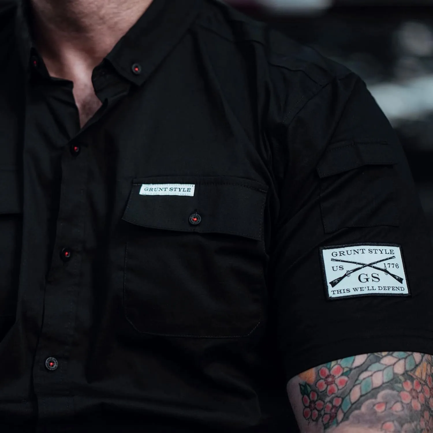 Grunt Style Men's Garage Button Down