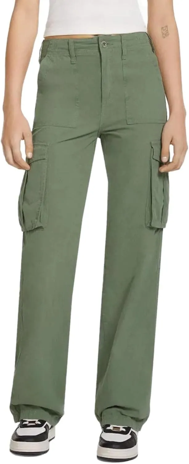 High Waisted Work Pants for Women Winter Cute Work Trousers with Pockets High Waisted Wide Leg