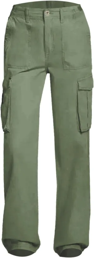 High Waisted Work Pants for Women Winter Cute Work Trousers with Pockets High Waisted Wide Leg