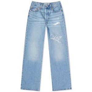 Levi's Ribcage Straight Ankle Jeans, blue
