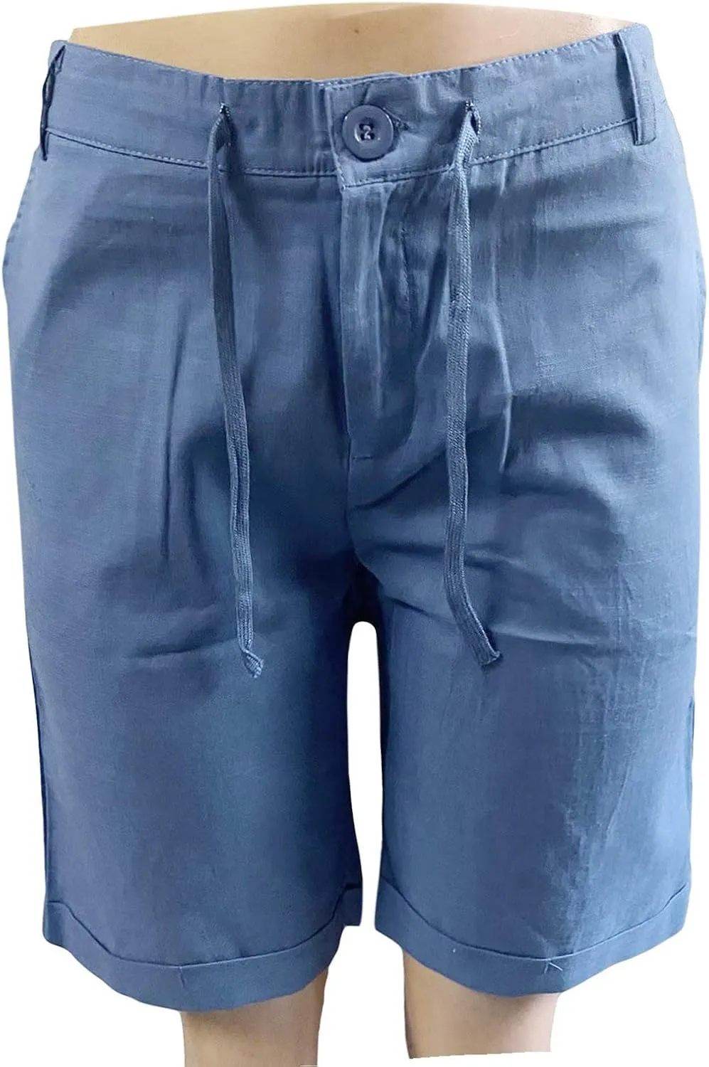 Mens Short Classic Fit Stretch Golf Activewear Featuring Elastic Waistband and Lightweight Outdoor Work Travel Design