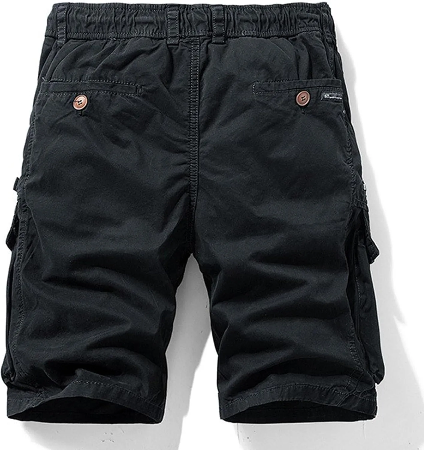Men's Workout Classic Jean Trunk Multi Pockets Military Cargo Short Pant Slim Fit Cotton Tactical Shorts