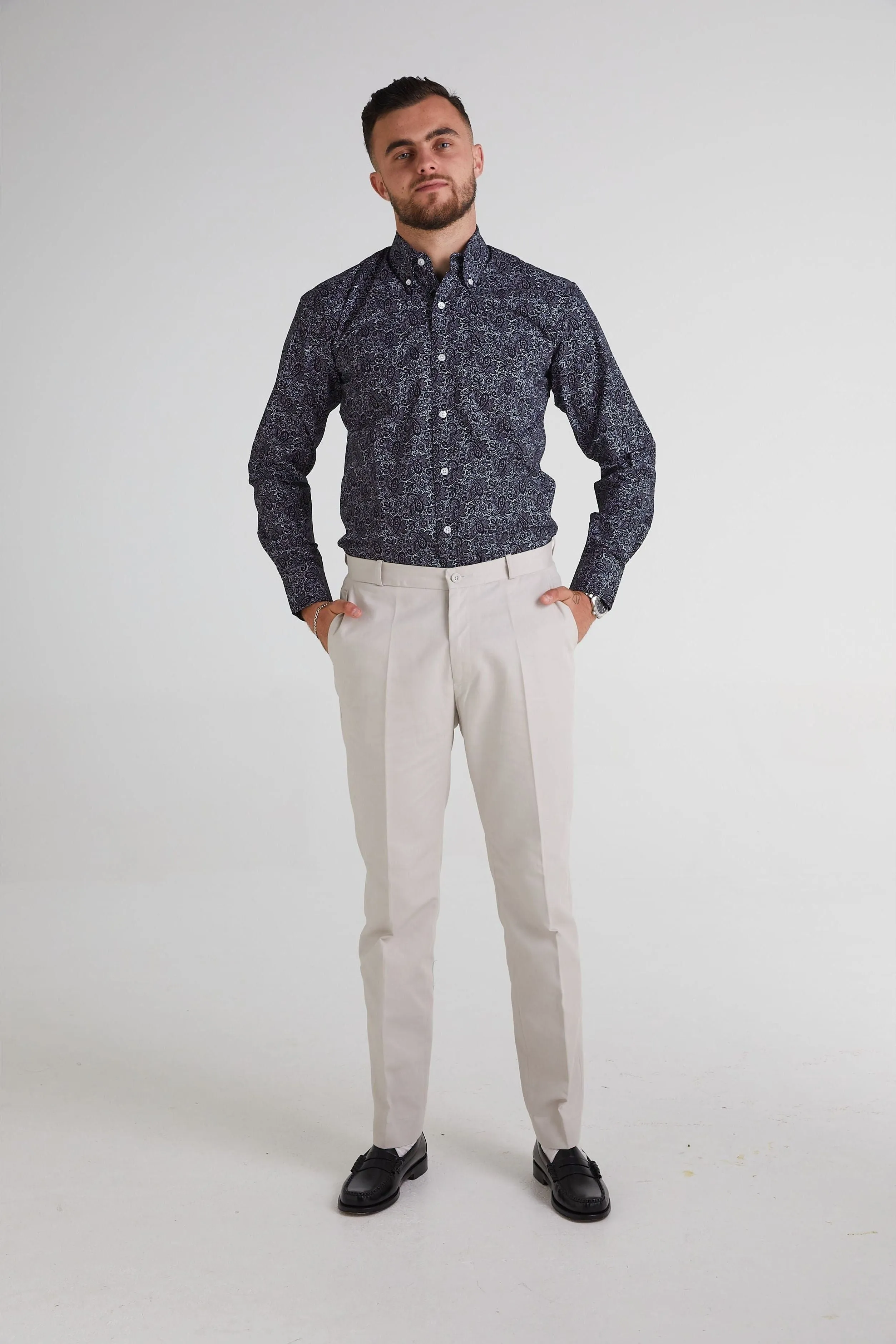 Relco - Paisley Black - Shirt