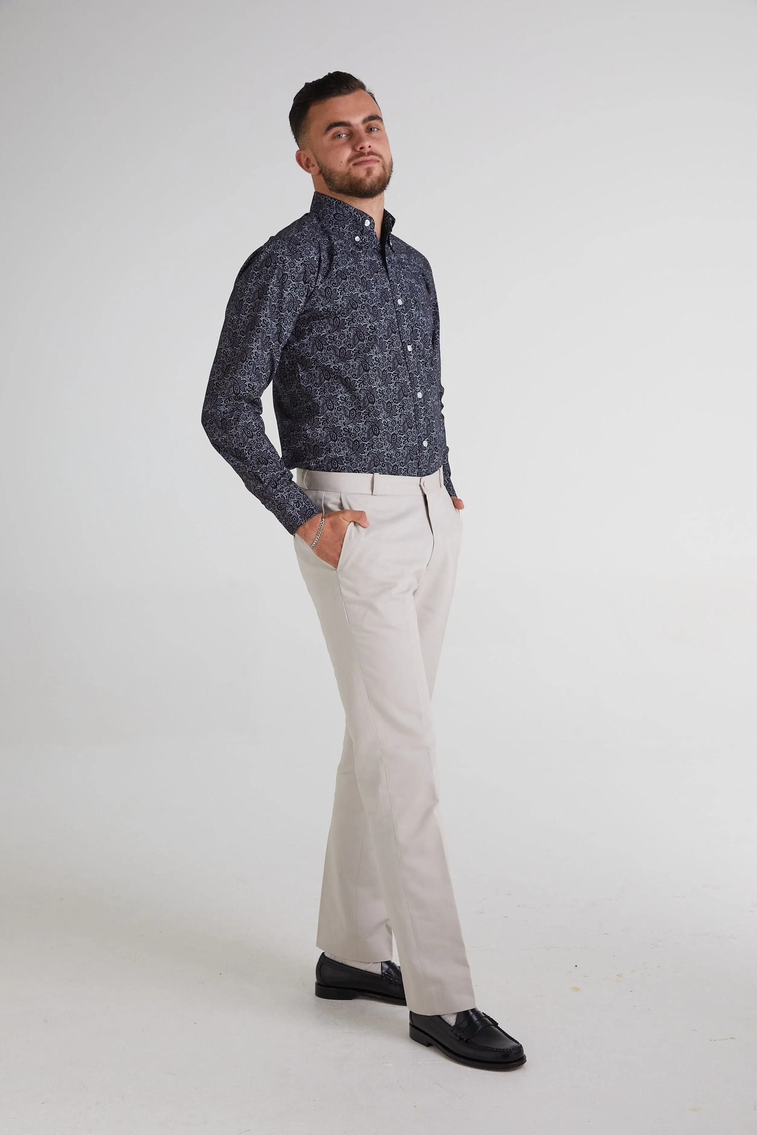 Relco - Paisley Black - Shirt