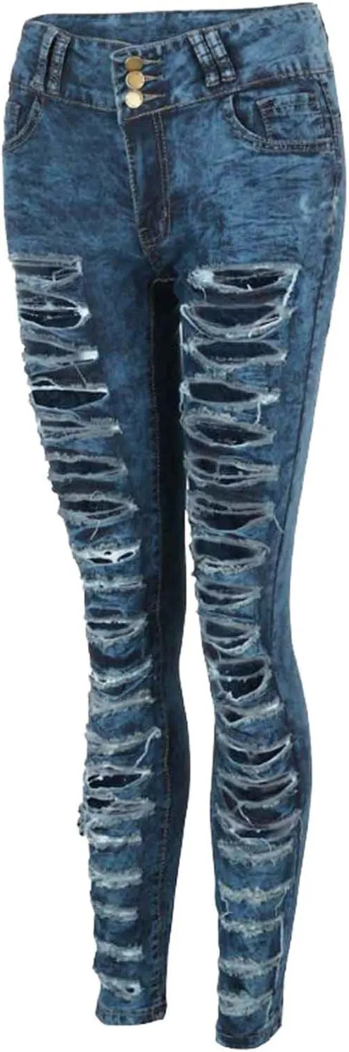 Skinny Jeans for Women High Waist Stretchy Classic High Rise Slimming Jeggings Denim Trousers Pants 2024 Summer