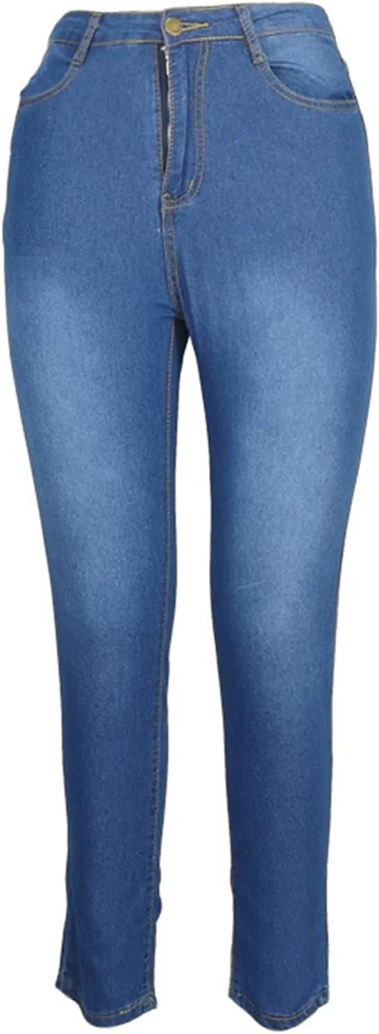 Skinny Jeans for Women High Waist Stretchy Classic High Rise Slimming Jeggings Denim Trousers Pants 2024 Summer