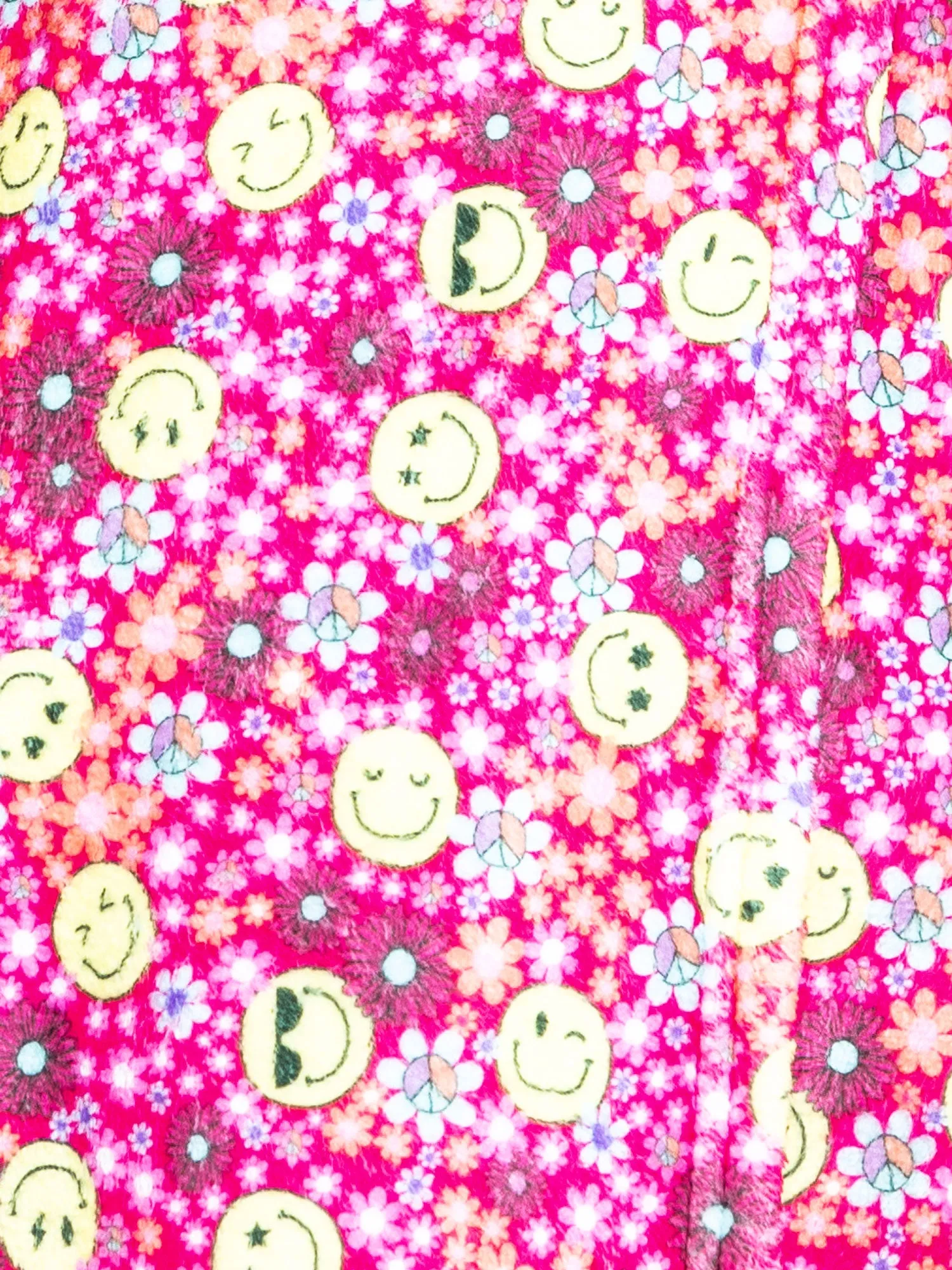 Spring Flower Plush Robe