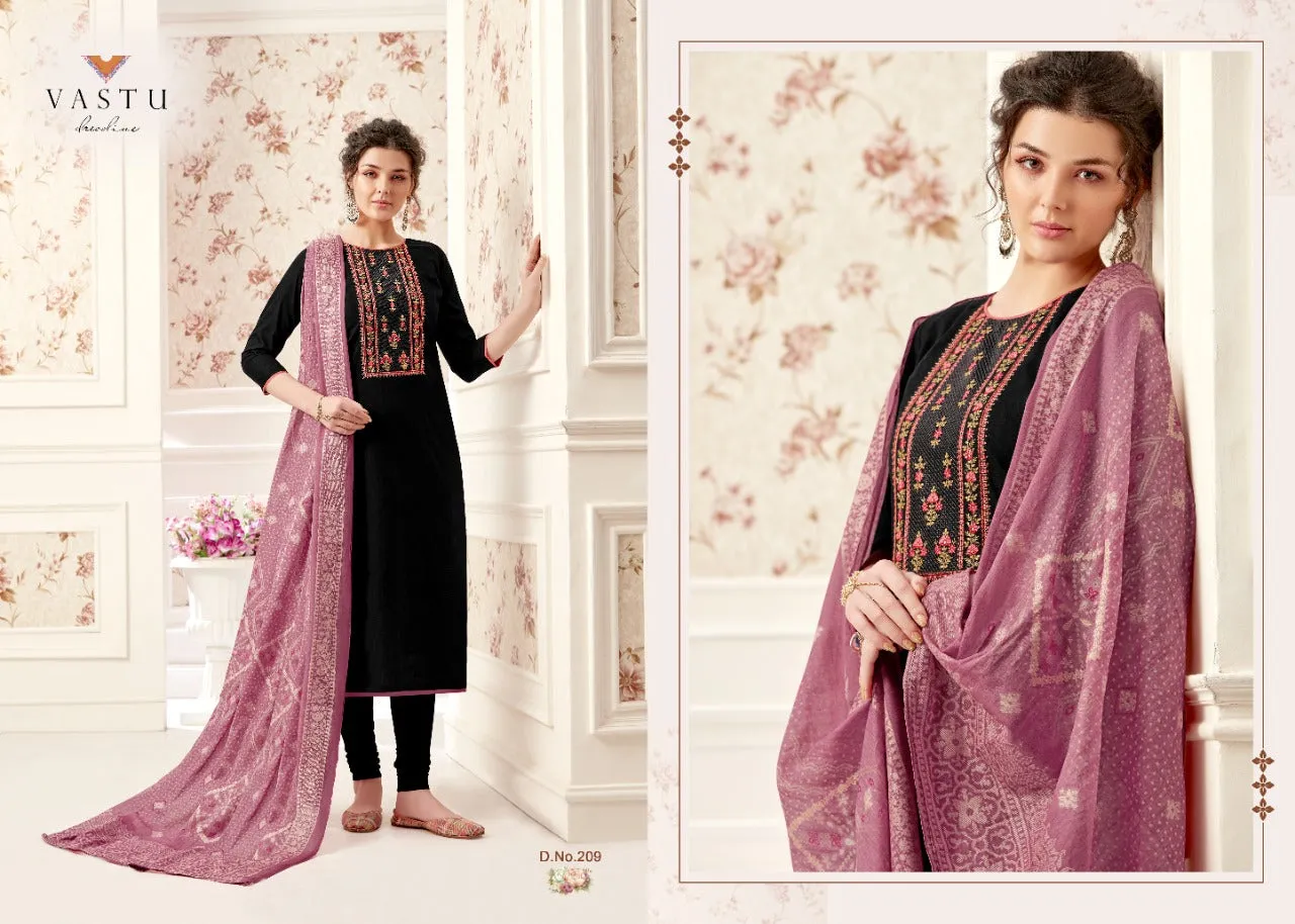 Vastu Tex Presents Netra Vol 2 Cotton Casual Wear Printed Casual Wear Salwar Suits