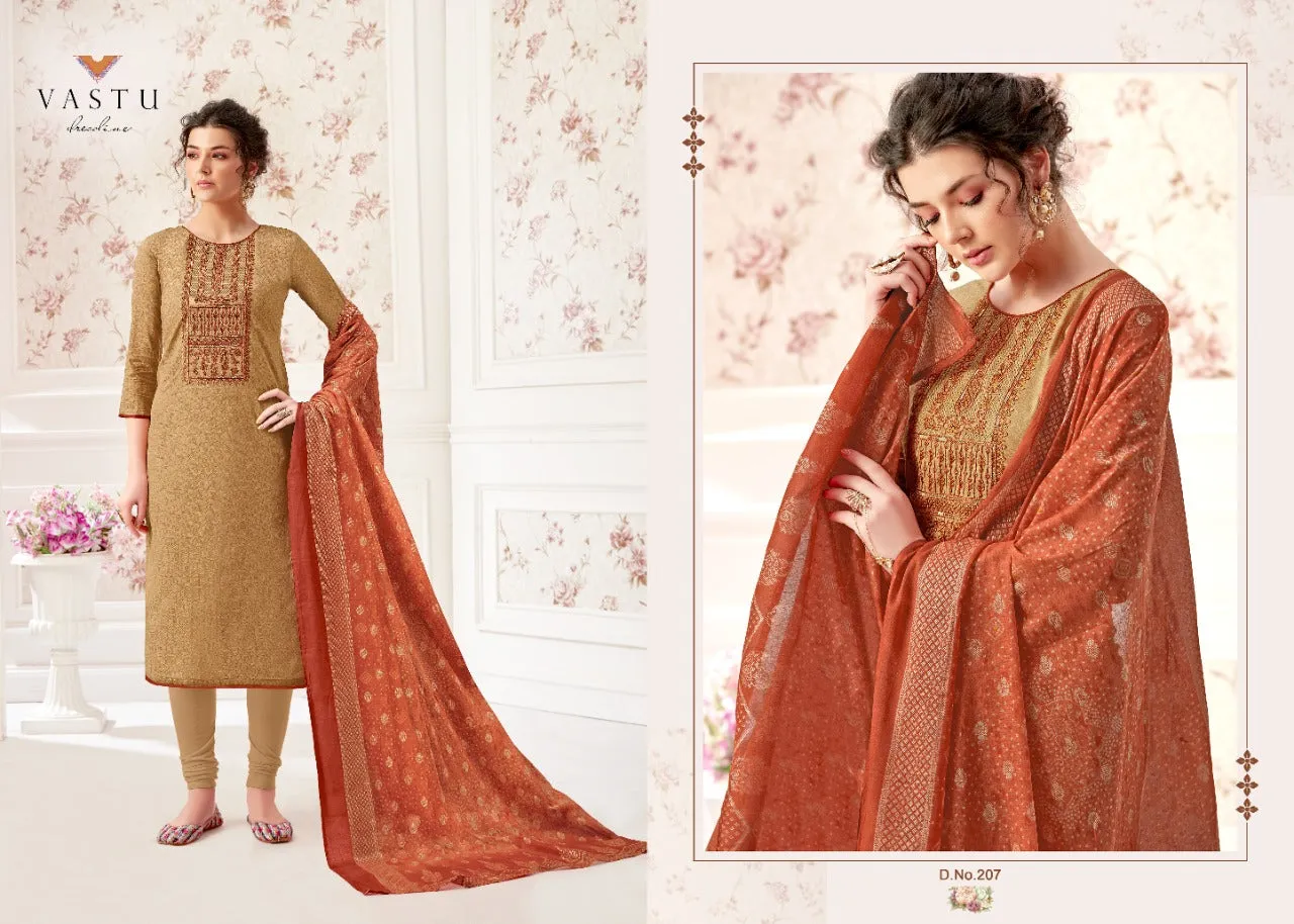 Vastu Tex Presents Netra Vol 2 Cotton Casual Wear Printed Casual Wear Salwar Suits