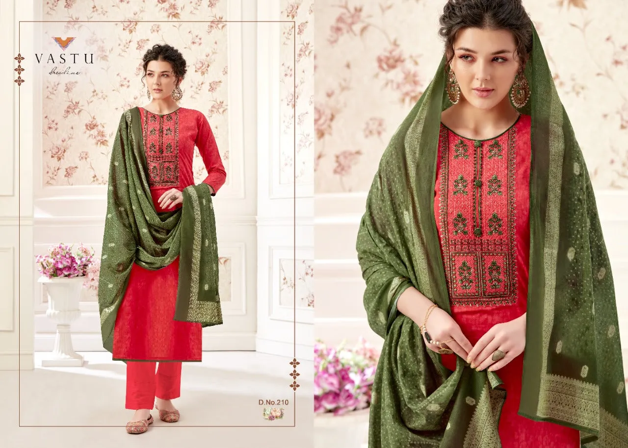 Vastu Tex Presents Netra Vol 2 Cotton Casual Wear Printed Casual Wear Salwar Suits