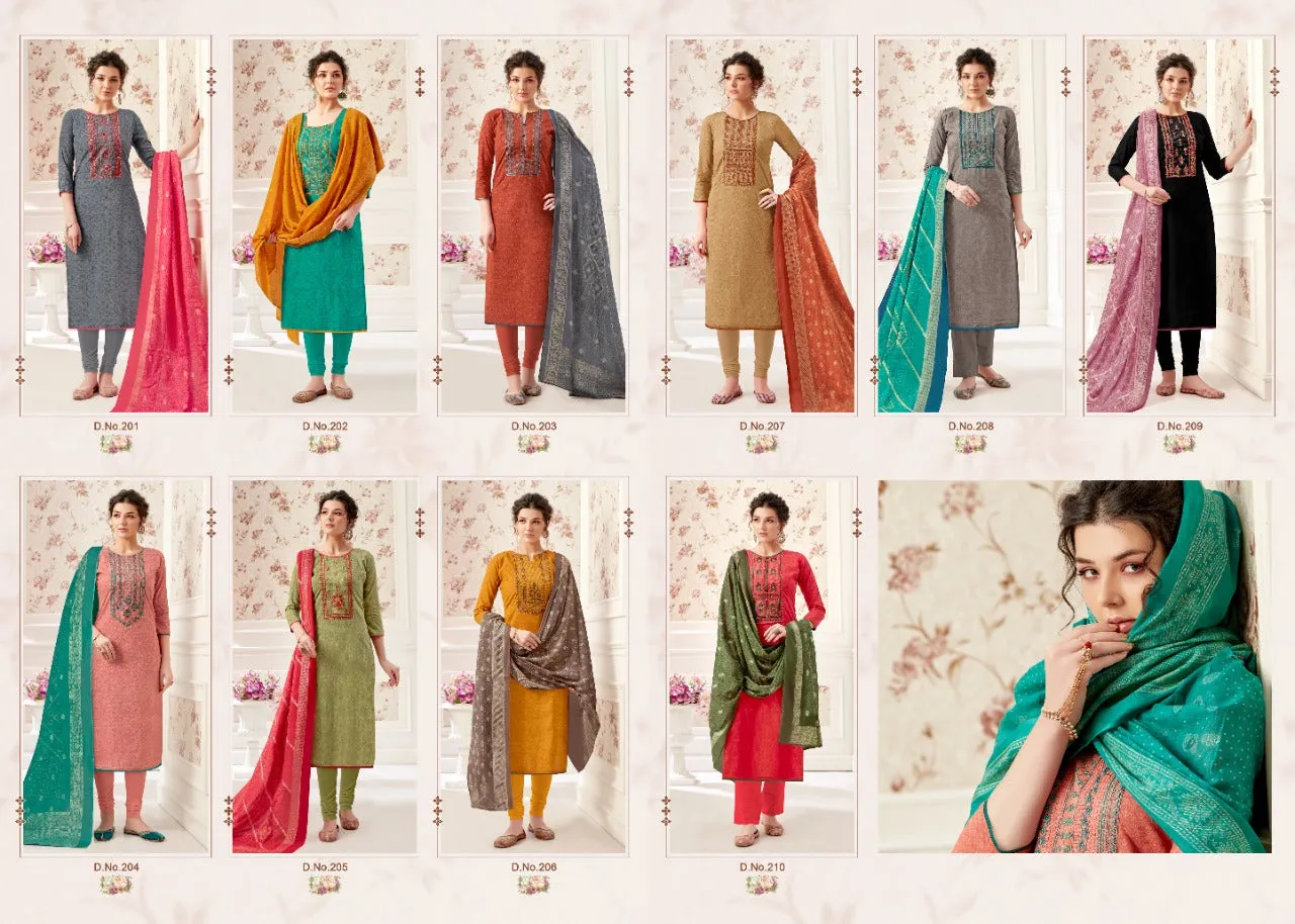Vastu Tex Presents Netra Vol 2 Cotton Casual Wear Printed Casual Wear Salwar Suits