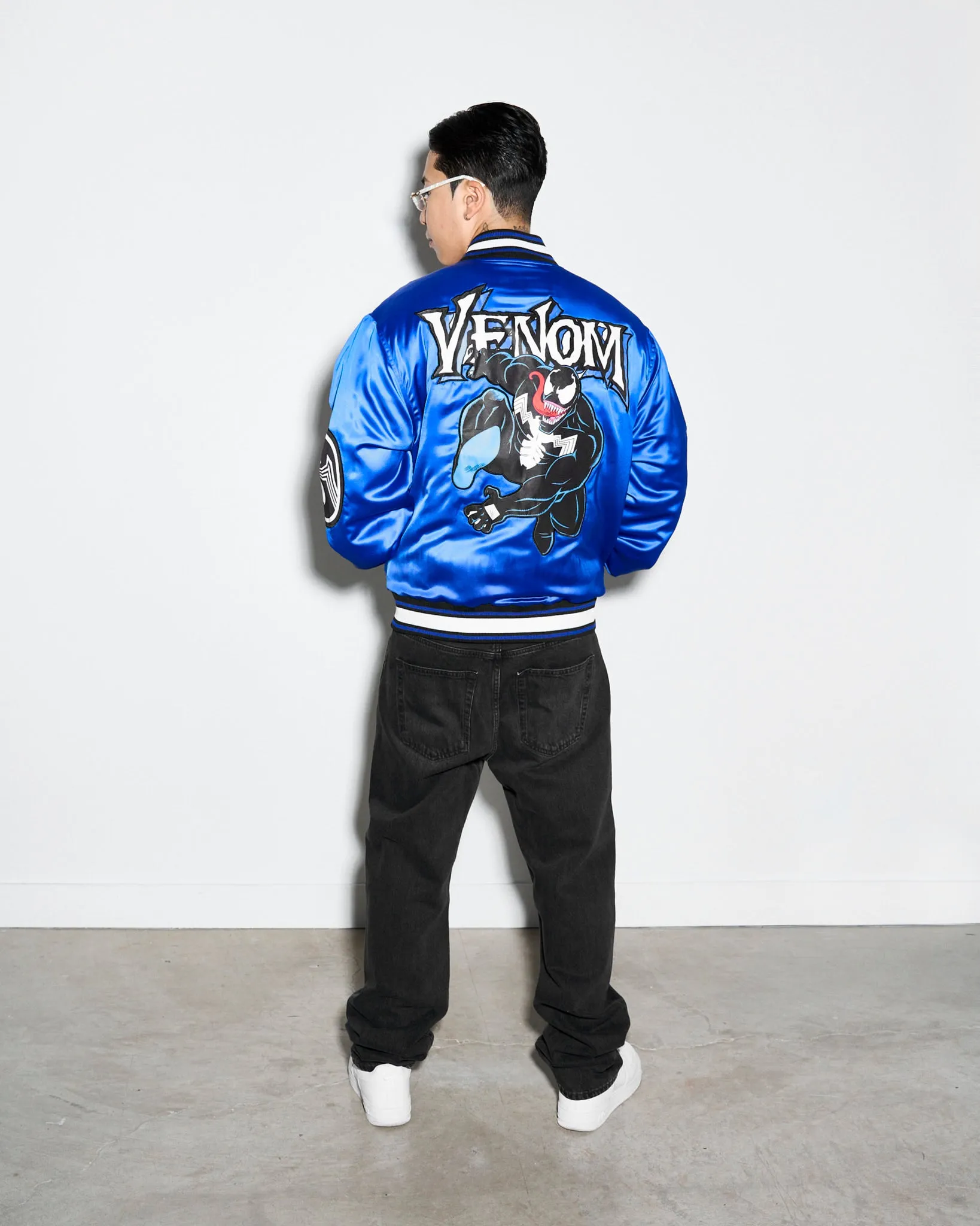 Venom Quilted Satin Jacket