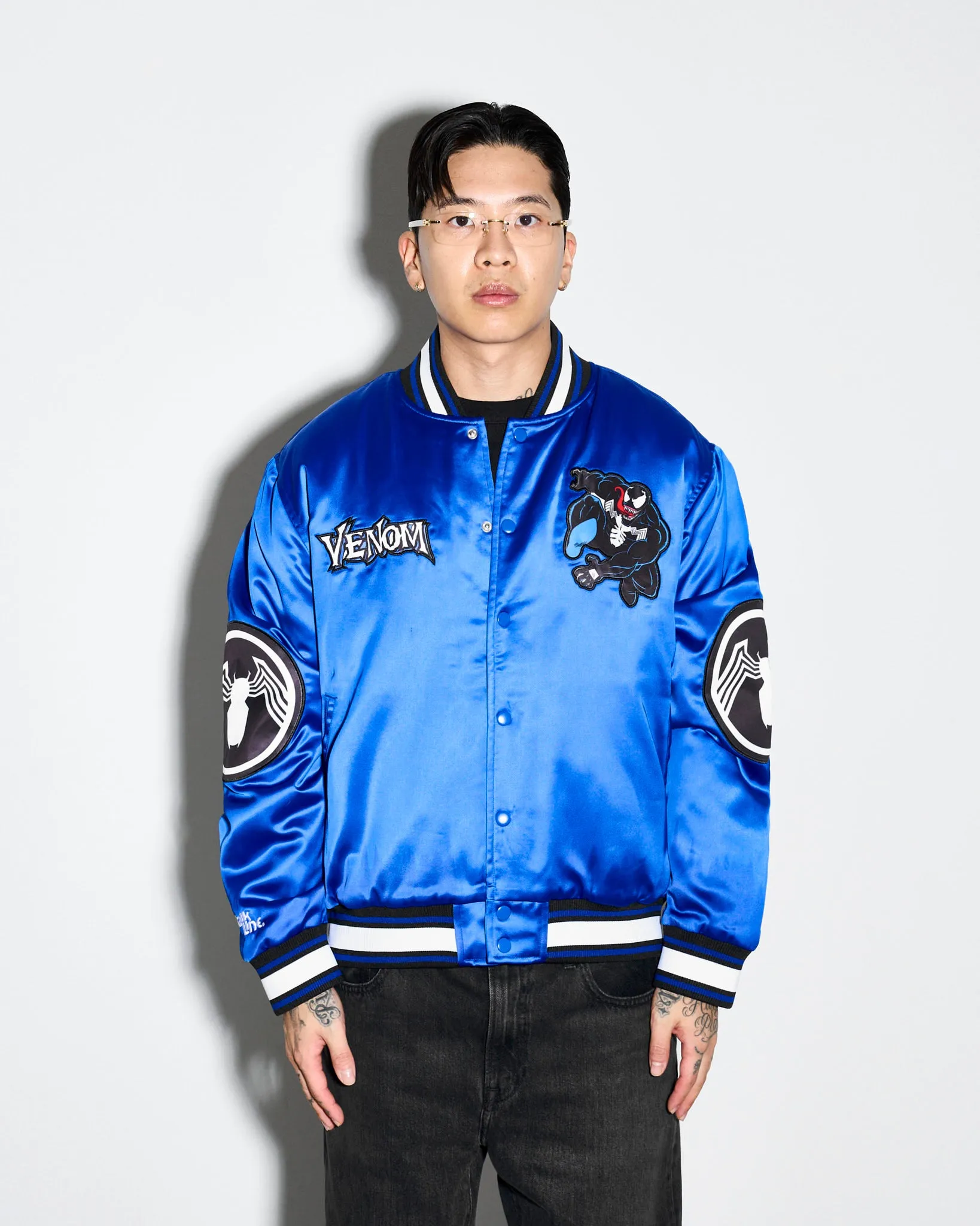 Venom Quilted Satin Jacket