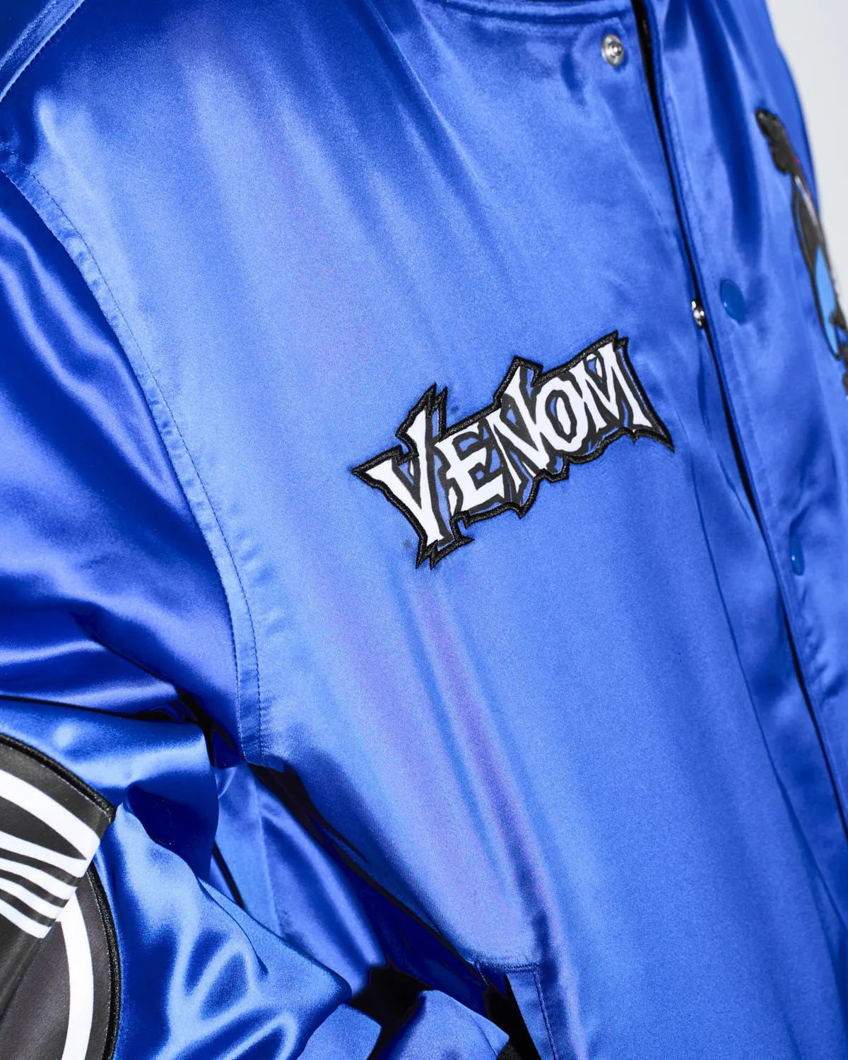 Venom Quilted Satin Jacket