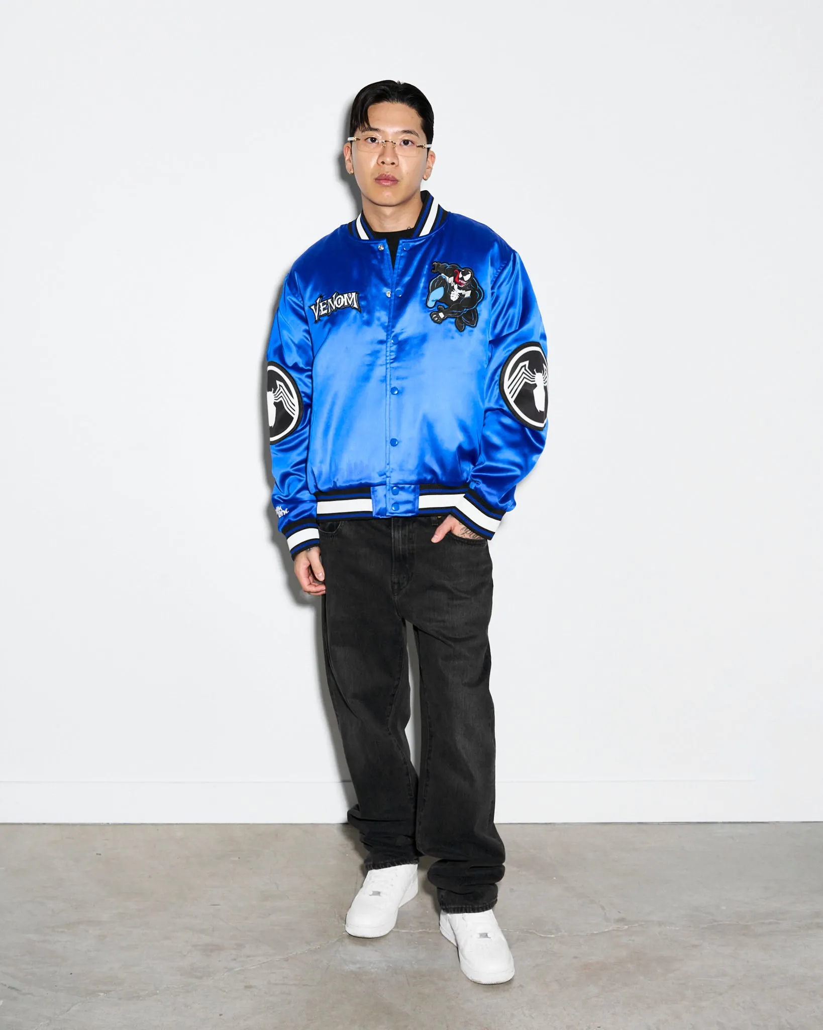 Venom Quilted Satin Jacket