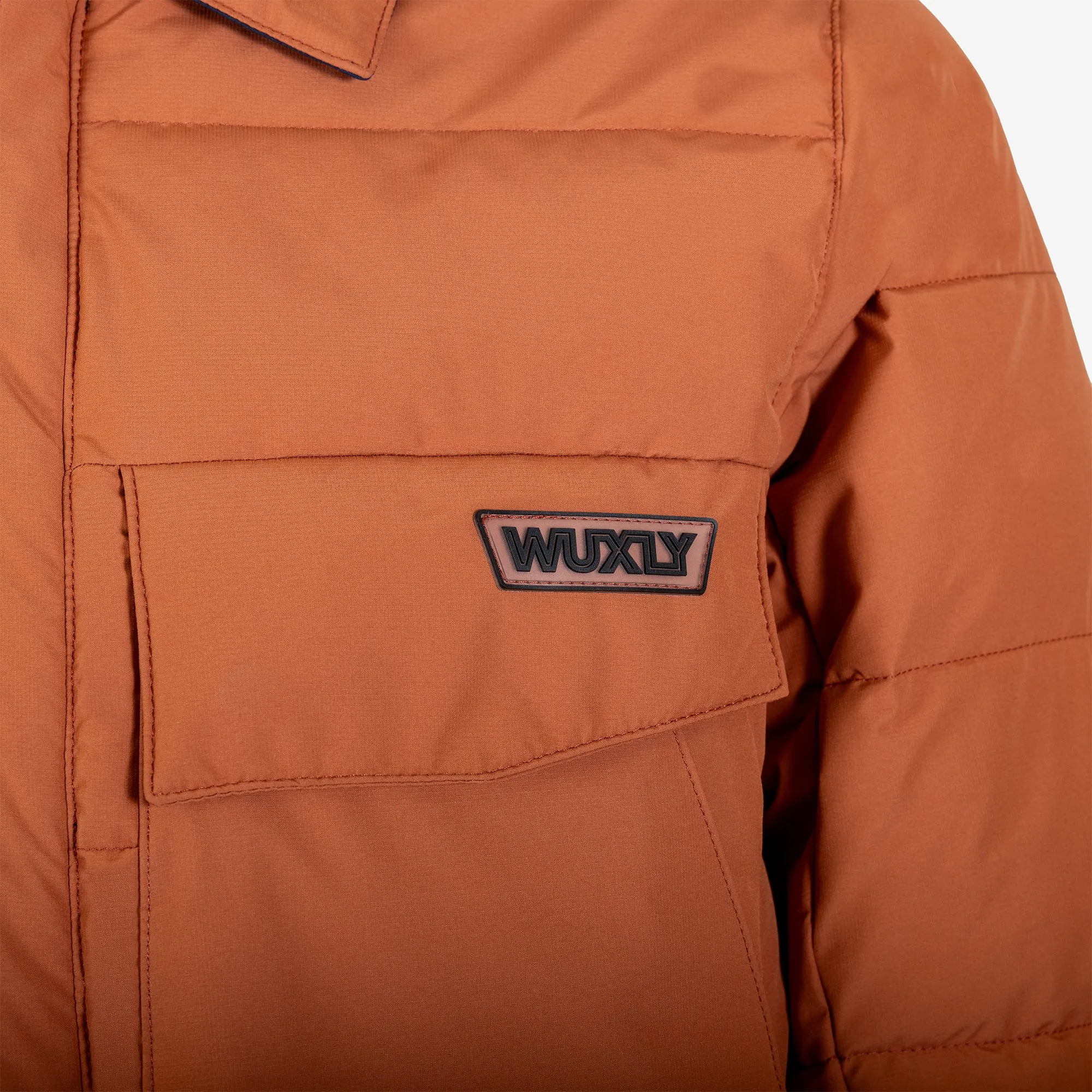 Wallace Jacket Toronto Brick/Navy