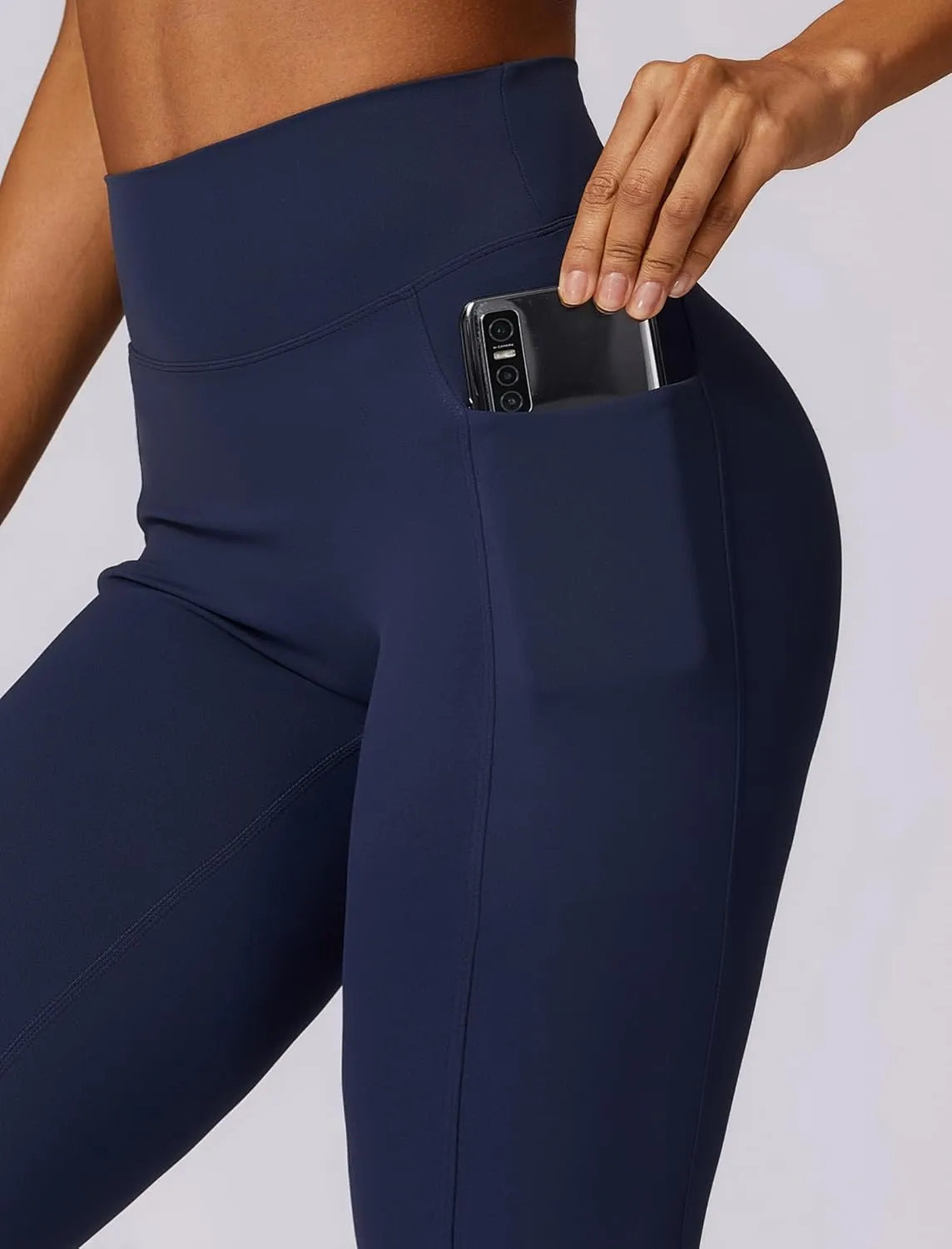 Workout Sets for Women 2 Piece Outfits Seamless High Waist Leggings Yoga Long Sleeve Crop Tops Athletic Gym Sets