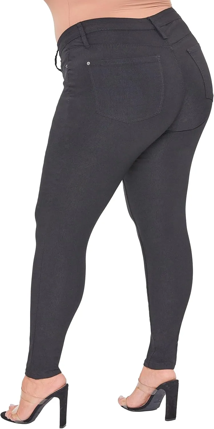 YMI Women's Hyperstretch Skinny Work Casual Mid-Rise Pants-P748931am
