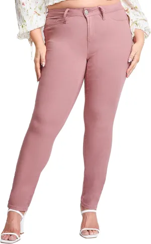 YMI Women's Hyperstretch Skinny Work Casual Mid-Rise Pants-P748931am