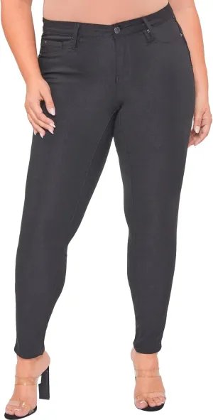 YMI Women's Hyperstretch Skinny Work Casual Mid-Rise Pants-P748931am